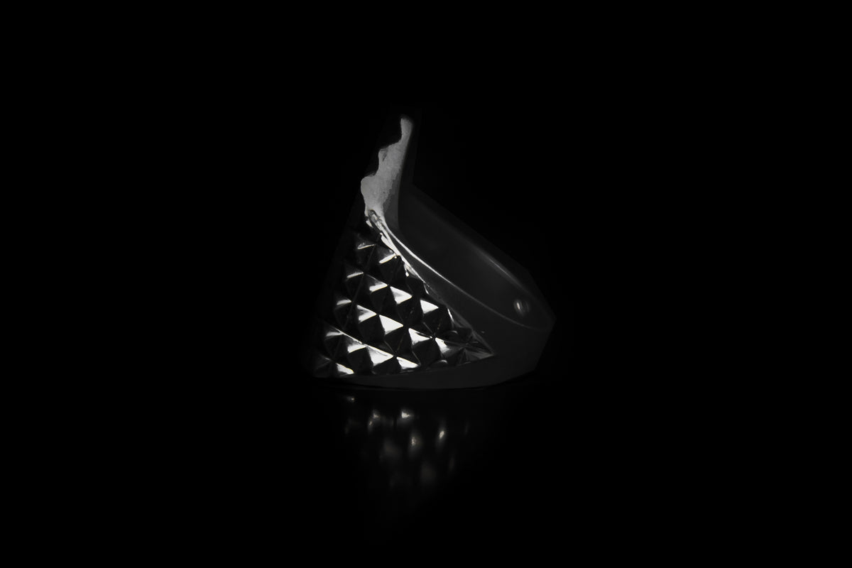 Spike Small Studs Ring, second view – 925 sterling silver ring by Leony Jewellery