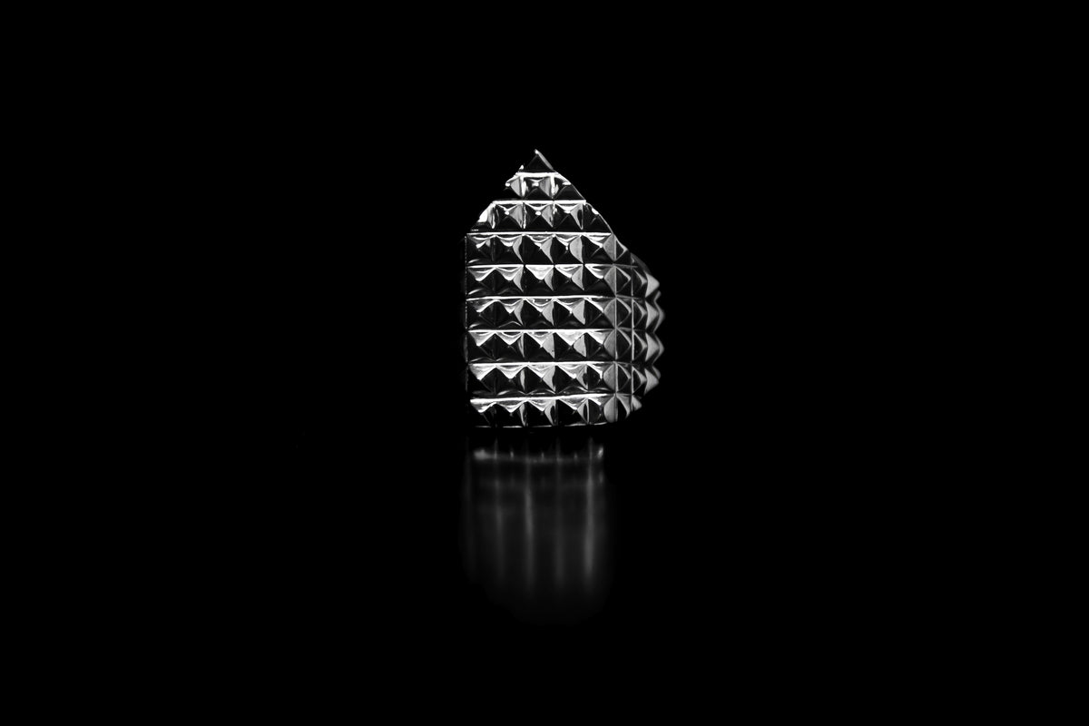 Spike Small Studs Ring – 925 sterling silver ring by Leony Jewellery